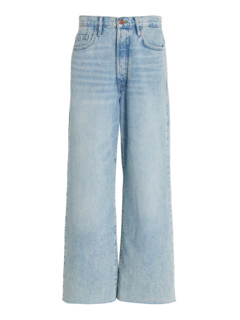 The Baggy Rigid Low-Rise Wide-Leg Jeans blue