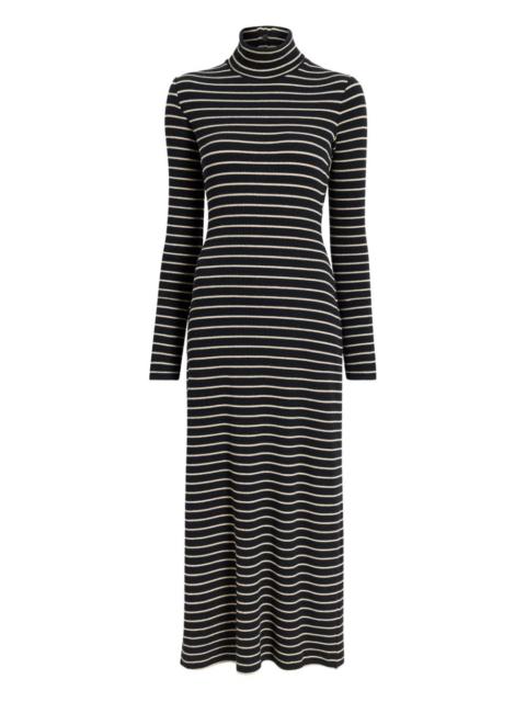 Proenza Schouler Frances ribbed striped midi dress