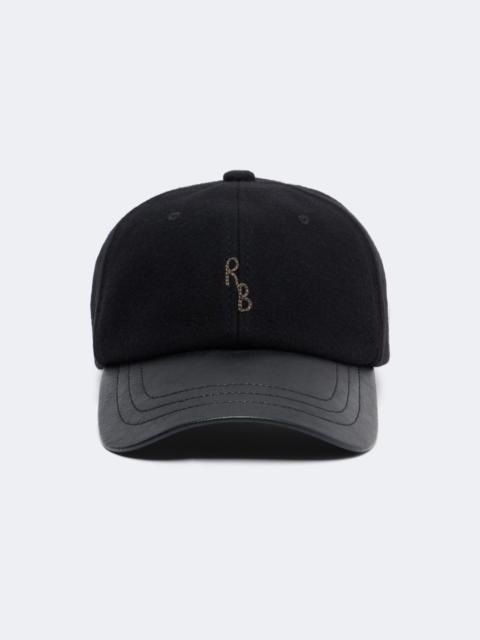 RUSLAN BAGINSKIY Embroidered wool baseball cap