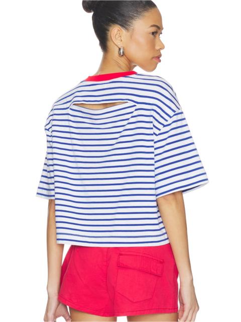 PISTOLA Mae Cropped Tee Shirt