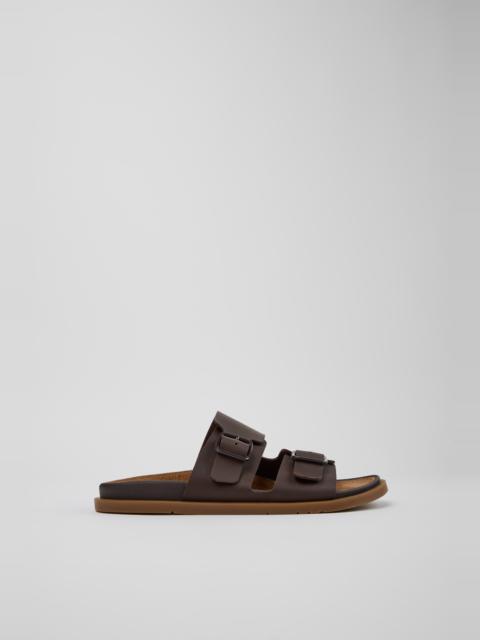 CAMPERLAB Brown Leather Sandals for Women.