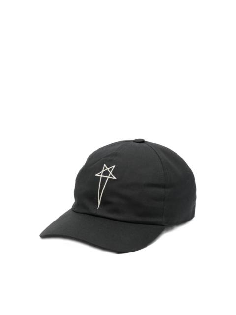 Rick Owens DRKSHDW Embroidered baseball cap