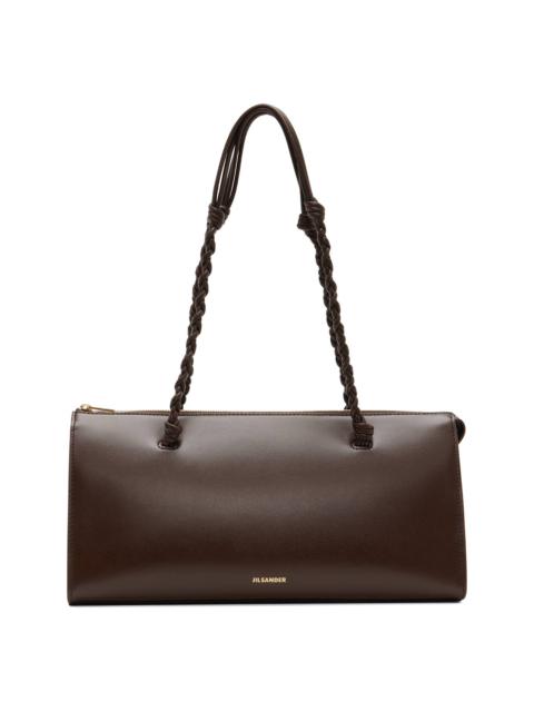 Jil Sander Brown Tangle Tent Bag