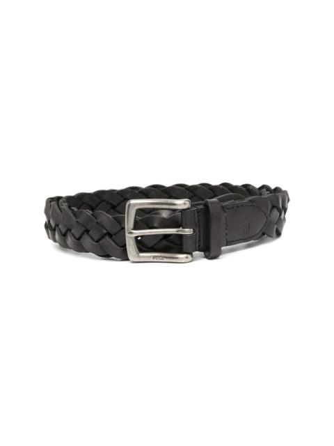 Polo Ralph Lauren braided leather belt