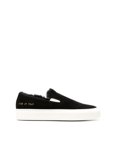 Common Projects suede slip-on sneakers