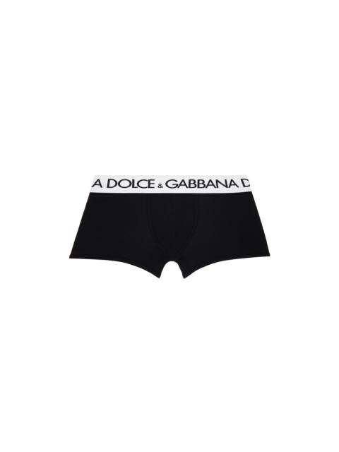 Dolce & Gabbana Black Regular-Fit Boxers