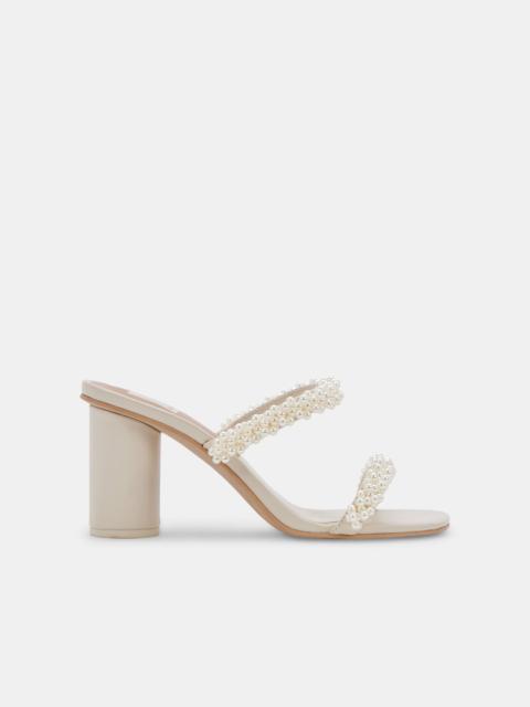 dolce vita NOEL HEELS VANILLA PEARLS