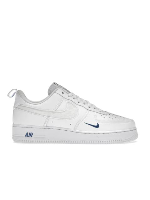 Nike Nike Air Force 1 Low Reflective Swoosh White Blue