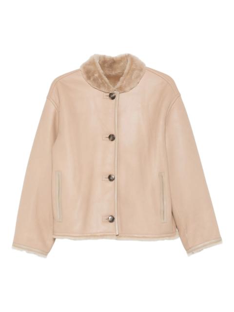 Yves Salomon Yves Salomon Fur-collar Buttoned Coat