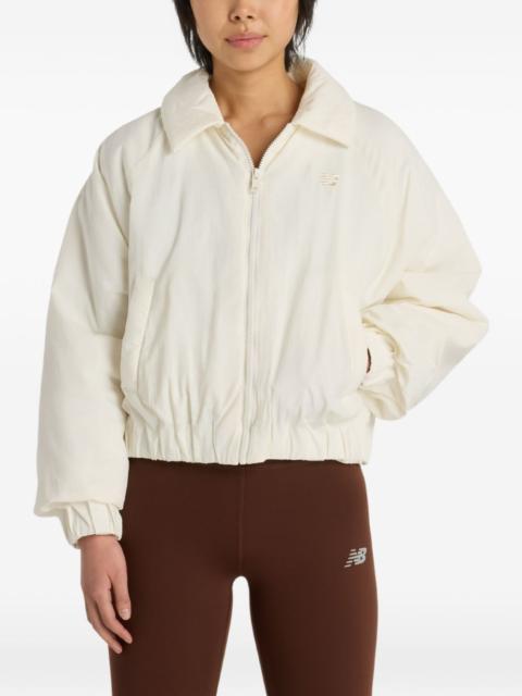 New Balance padded bomber jacket