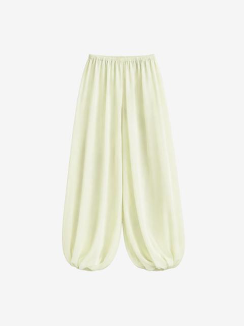 The Frankie Shop Mio Sheer Balloon Pants - Pale Yellow