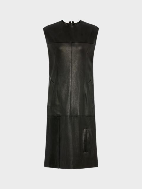 Maison Margiela Leather Midi Dress