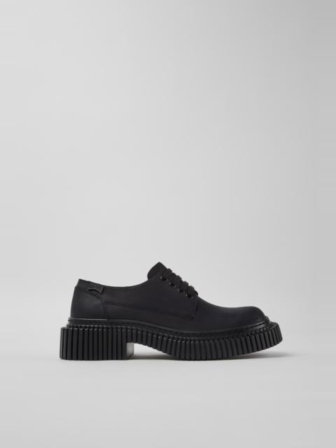 CAMPER Pix Berlin Black Nubuck Shoes for Women.