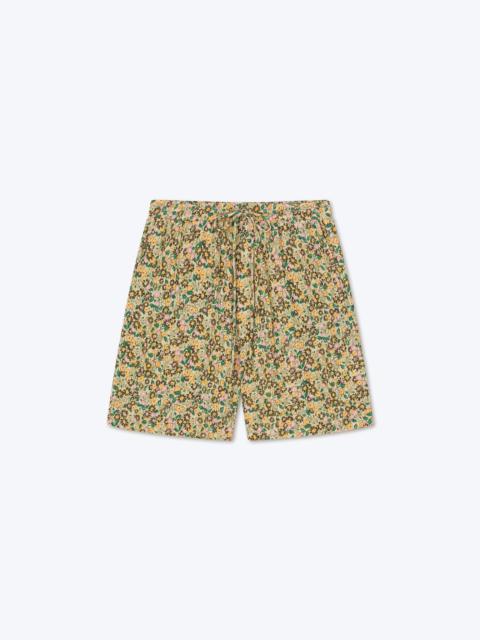 DOXXI - 60’s pleat shorts - Ditsy floral