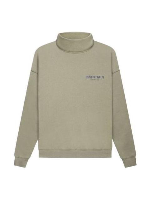 ESSENTIALS Fear of God Essentials FW21 Pullover Mock Neck Sweatshirt 'Pistachio' FOG-FW21-010