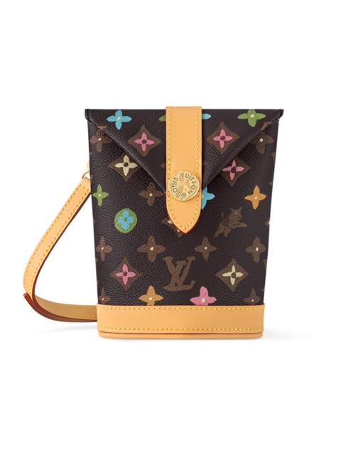 Louis Vuitton Louis Vuitton by Tyler, the Creator Envelope Pouch Chocolate Craggy Monogram