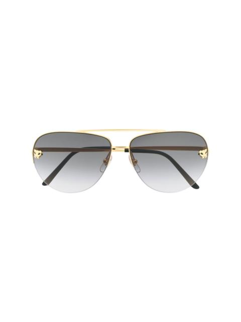 Cartier pilot-frame sunglasses