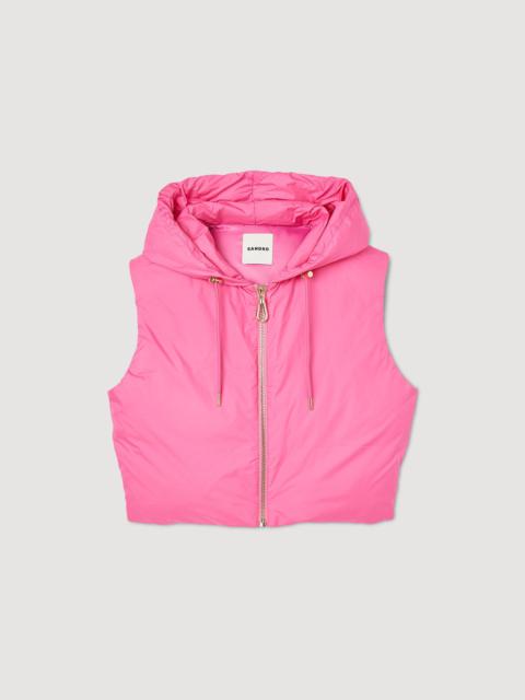 Sandro SLEEVELESS PUFFER JACKET