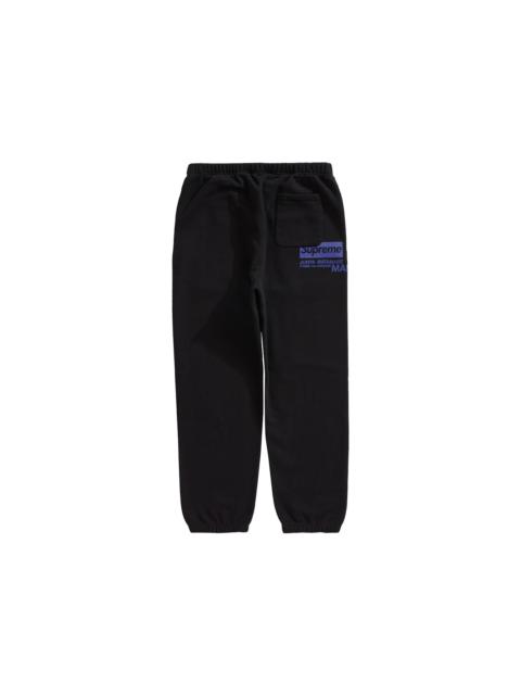 Supreme Supreme JUNYA WATANABE CDG MAN Sweatpant Black