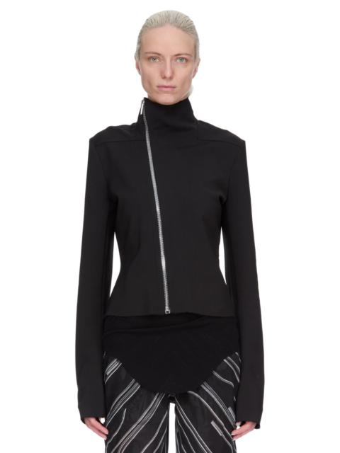 RICK OWENS ハリウッド ランウェイ パーカー シアー ブラック JUMBO HOODED PETER | Rick Owens(リックオウエンス) / アウター