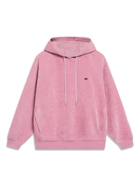 Li-Ning (WMNS) Li-Ning Basic Logo Hoodie 'Pink' AWDT030-2