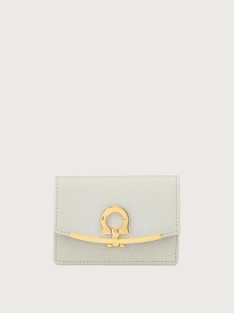 FERRAGAMO GANCINI CARD CASE
