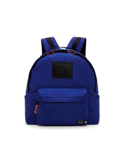 A BATHING APE® Blue Porter Edition Backpack