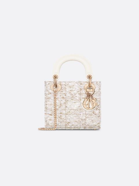 Dior Dior Or Mini Lady Dior Bag