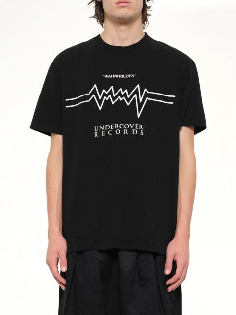 UNDERCOVER Undercover Records T-Shirt in Black