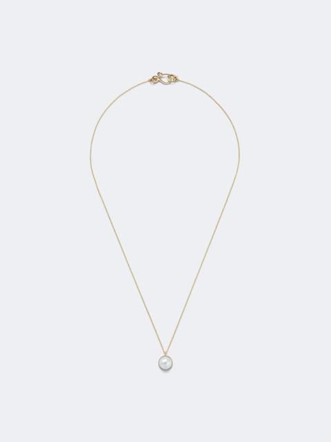 SOPHIE BILLE BRAHE Luce Simple 14kt gold necklace with freshwater pearl