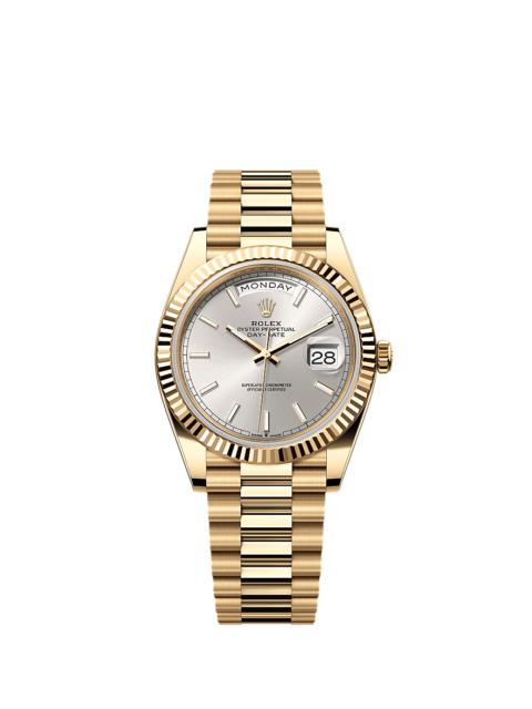 ROLEX Oyster, 40 mm, yellow gold