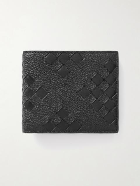 Bottega Veneta Diamonds Dover Intrecciato Leather Billfold Wallet