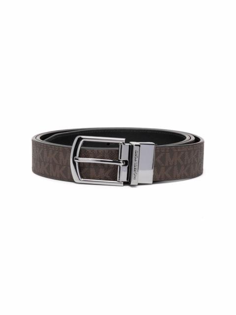 MICHAEL KORS monogram print belt