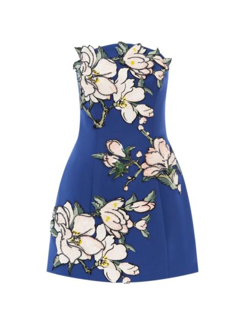 LEO LIN Zaria floral mini dress