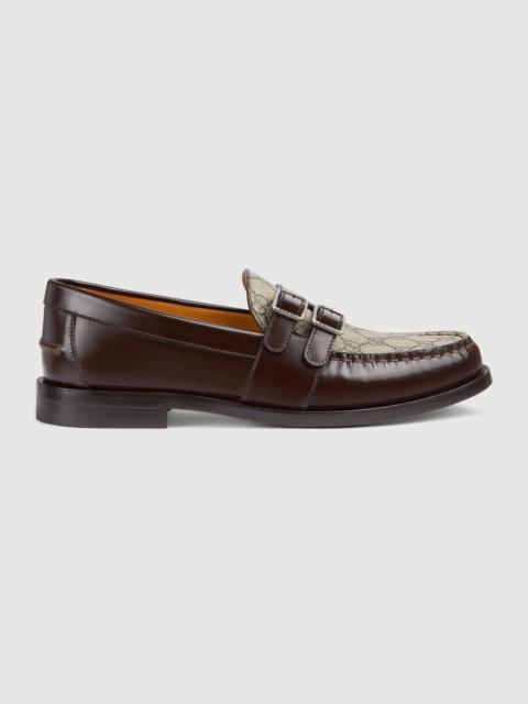 GUCCI Men's buckle loafer with GG