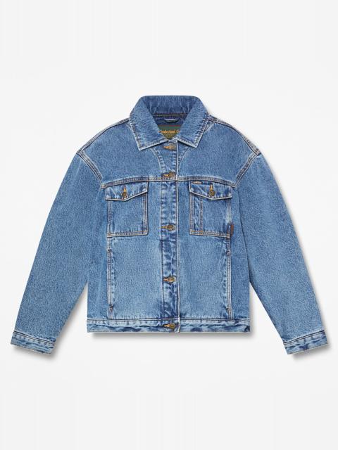 Timberland Women's Archive Insulated Denim Jacket