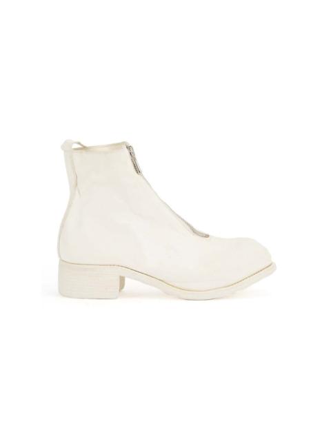 Guidi front-zip ankle boots