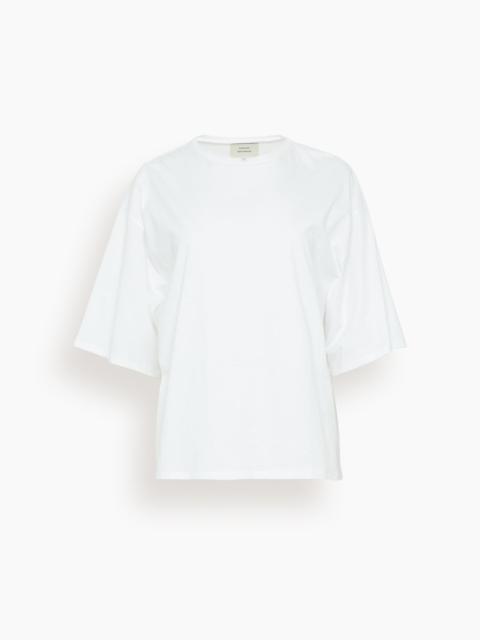 Loulou de Saison Osis Boxy T-Shirt in White
