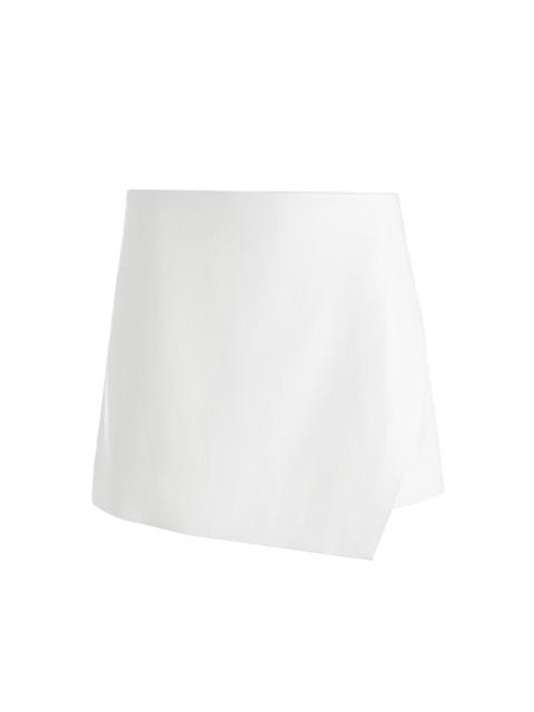Alice + Olivia LILIA VEGAN LEATHER SKORT