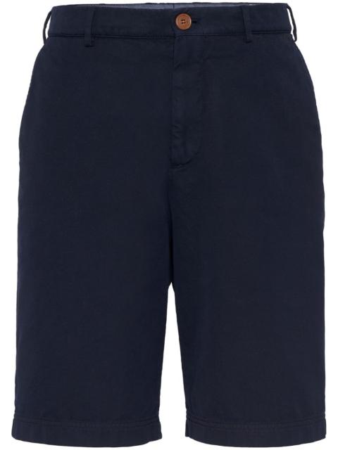 Brunello Cucinelli cotton dyed bermuda