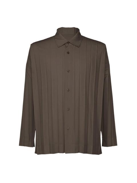 SS25 LONG-SLEEVE EDGE SHIRT - CHARCOAL