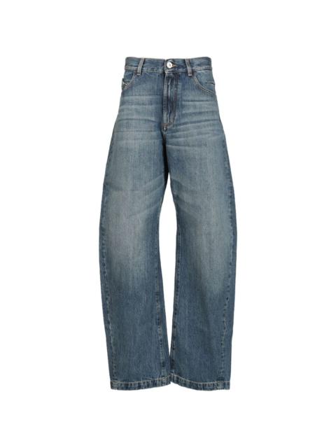 THE ATTICO washed-effect jeans