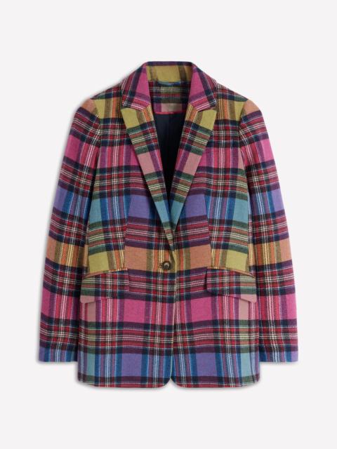 BODEN Woodbridge Check Blazer-Multi Blanket Check