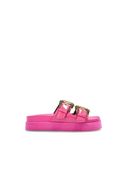 VERSACE JEANS COUTURE buckle-strap sandals