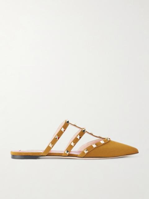 Valentino Rockstud Suede Mule