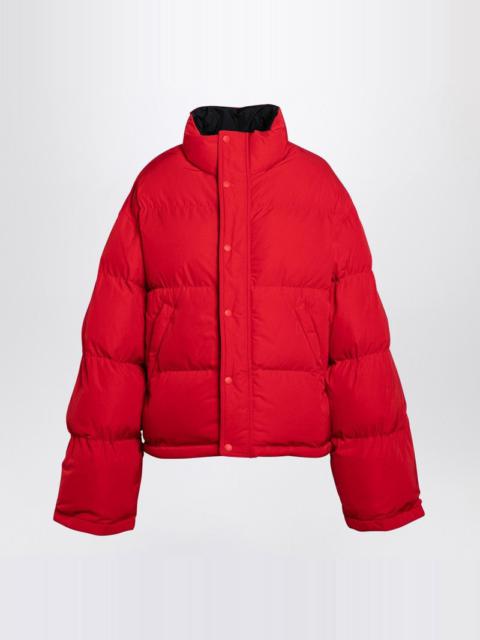 【関税&送料込】Balenciaga Reversible Red And Black Down Jac Balenciaga Reversible red and black down jacket in technical