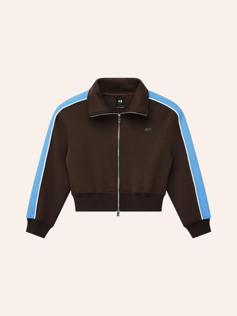 P.E NATION TRIUMPH 2.0 JACKET IN COFFEE & MARINA