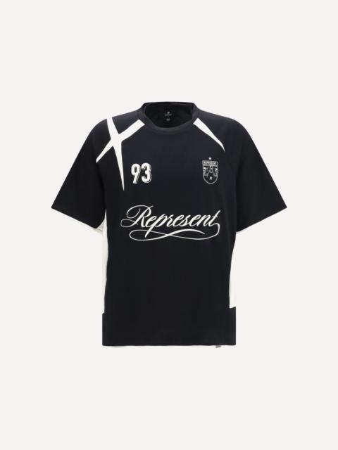 REPRESENT Star Football T-shirt