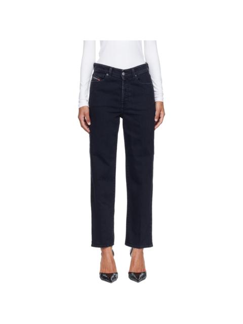 Diesel Black Regular High Waist 1981 D-Went Jeans