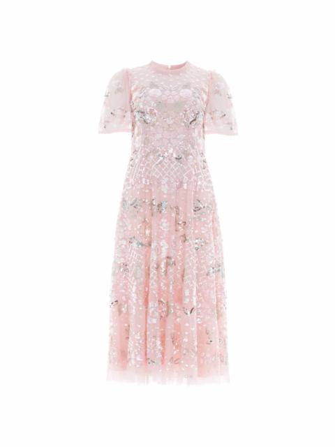 Needle & Thread Rosalie Short Sleeve Ballerina Dress
